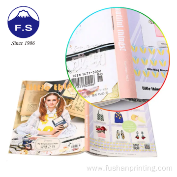 Recycled Paper Softcover Product Promotional Catalogue Book